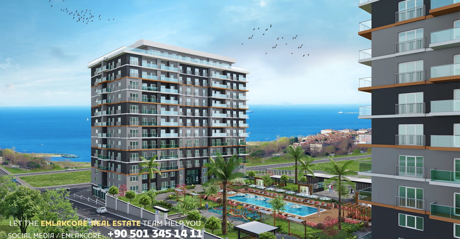 Kumburgaz 212 Sea Palm Residence